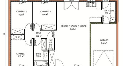 Parigné-l'Évêque Maison neuve - 2001486-3498modele8201412058xZ6b.jpeg Maine Construction